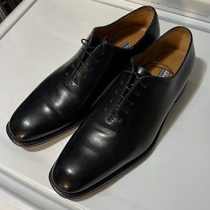 Salvatore Ferragamo Tramezza black whole cut 10.5EE